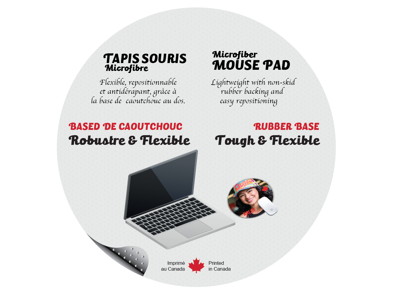 Backcard_round_8 Carton du tapis souris NETTO