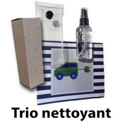 Microfibre et produit nettoyant