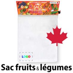 Sacs pour fruits et légumes fait au Canada