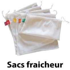 Sac fraicheur pour fruits et légumes