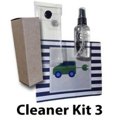 Lens cleaning trio