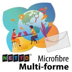 Netto microfibres multi-formes : # 100D-N, # 100O-N, # 100L-N
