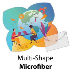 NETTO Multi-shapes microfibers, # 100D-N, # 100O-N, # 100L-N